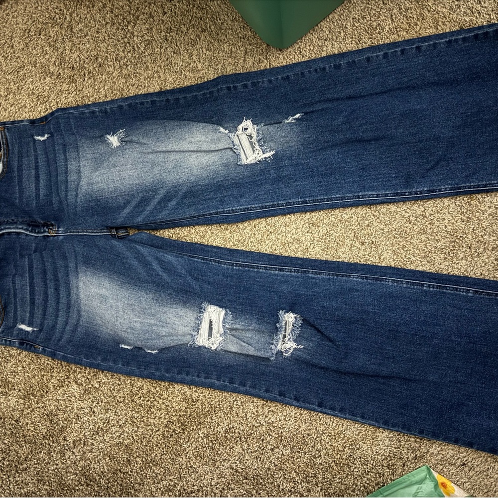 Risen Women's Classic Blue Denim Jeans